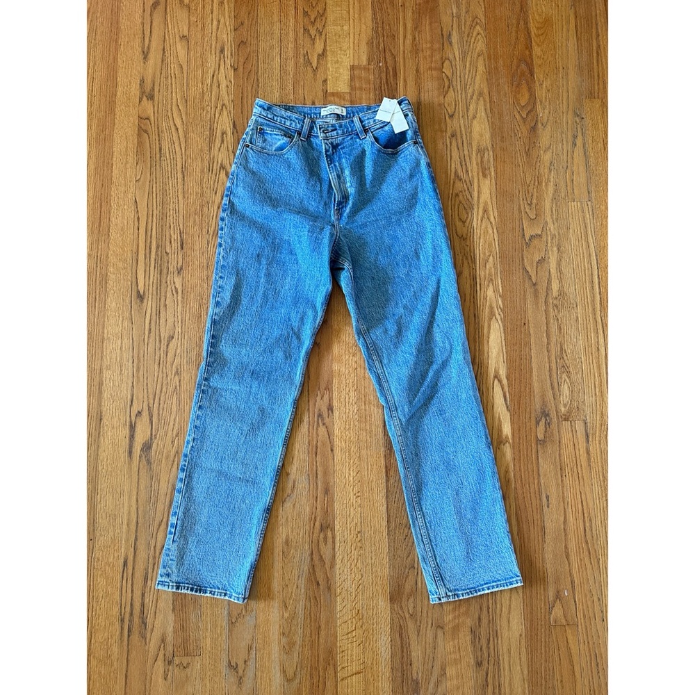 Abercrombie 90's straight high rise jeans